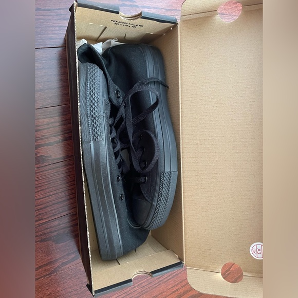 CONVERSE all star black high tops chuck taylor - Picture 5 of 9